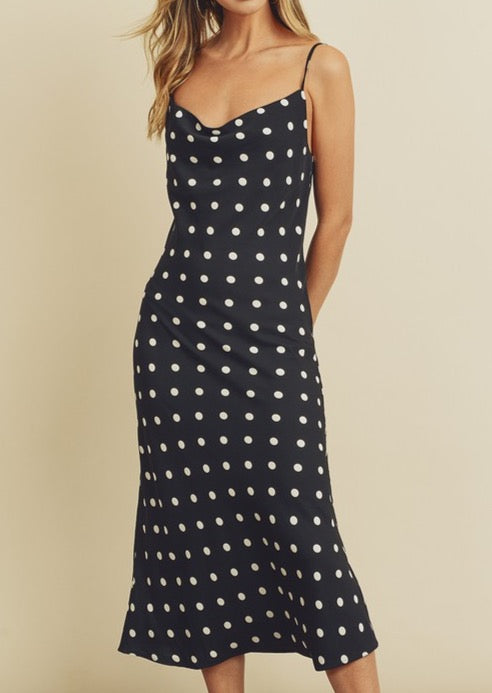 Date Night Polka Dot Dress